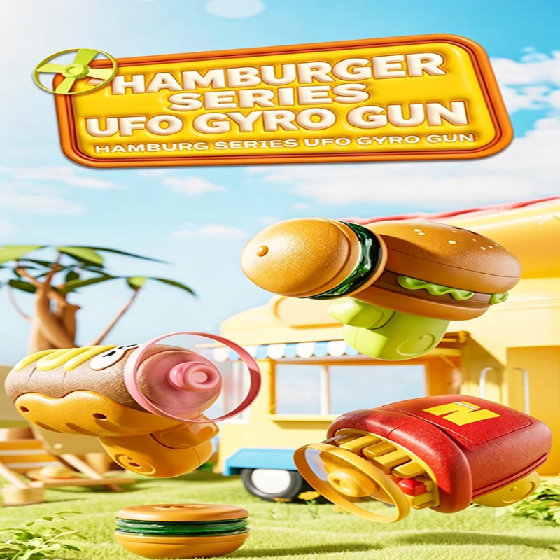 Flying Disk Toy – Kreatywność i ruch – Gyro Gun