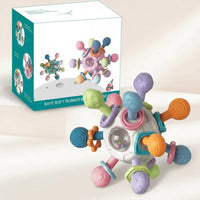 Thumbnail for CalmChew – Delikatny i bezpieczny – silikonowy gryzak 3 w 1