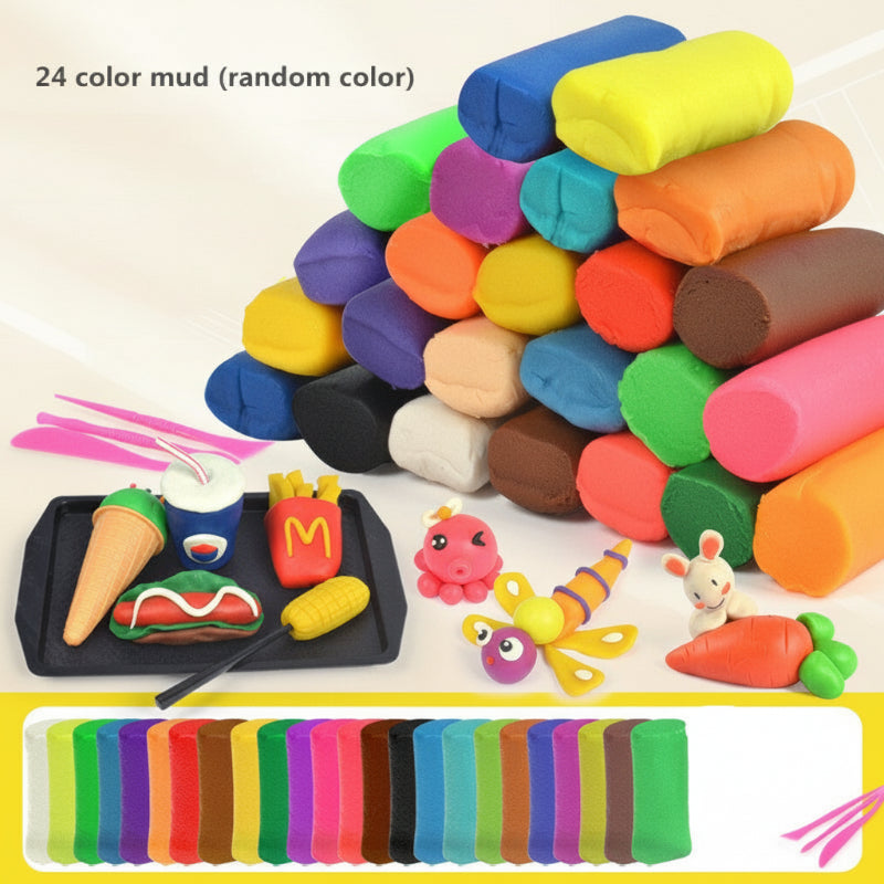 PlayDough Fun – Zabawne i kreatywne – Zestaw do zabawy z gliną DIY