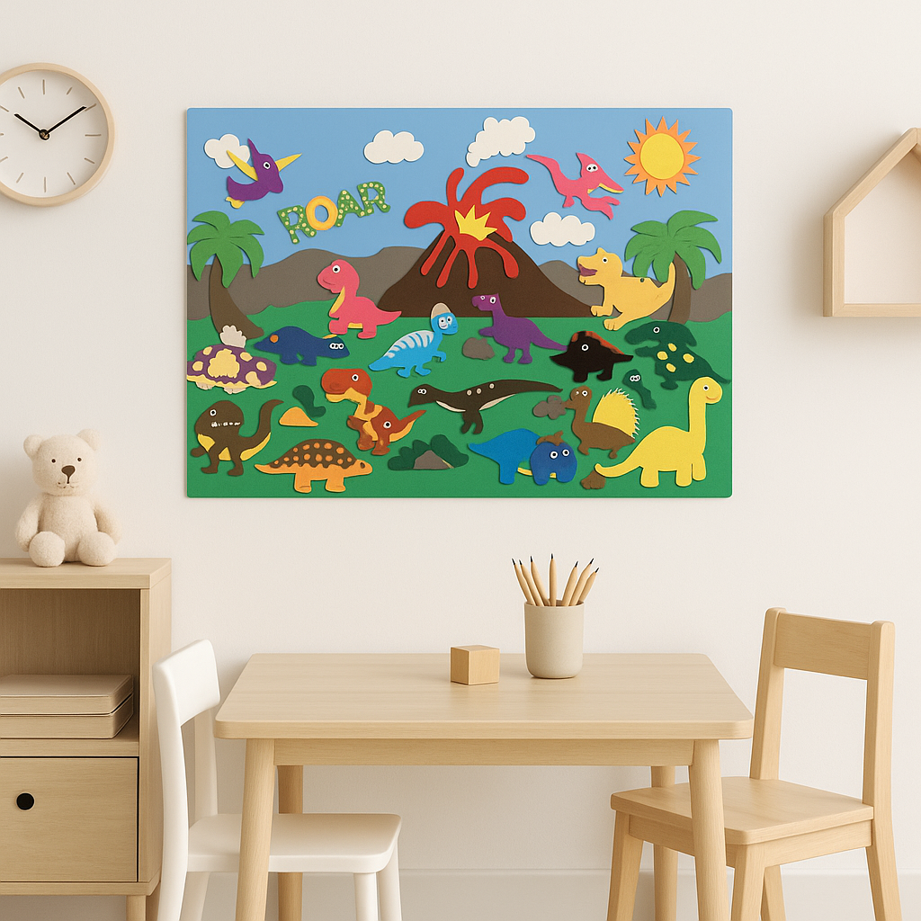 FeltBoard™ - Edukacyjna tablica filcowa - Poznawanie świata zwierząt