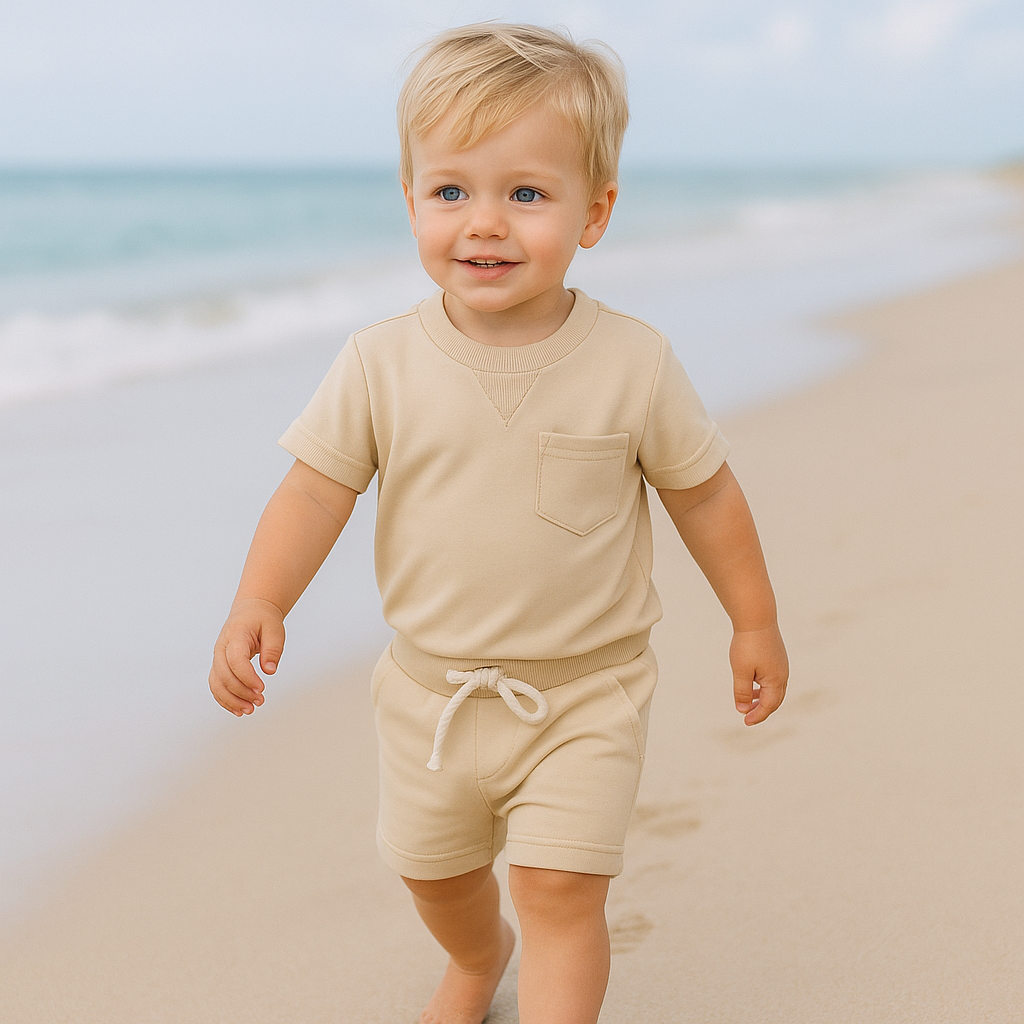 Mini Fashion™ - Letni zestaw odzieży dziecięcej - Ubranka dla dzieci