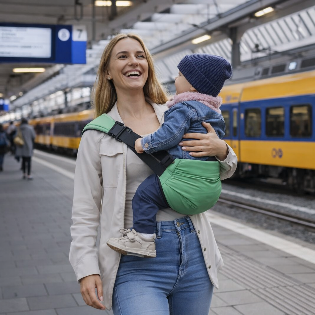 Baby Sling Carrier™ - Dodatkowy szeroki pas nośny - Ergonomiczny nosidełko biodrowe