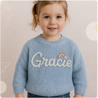 Thumbnail for TinyStitch – Spersonalizowany sweter z imieniem dla dzieci