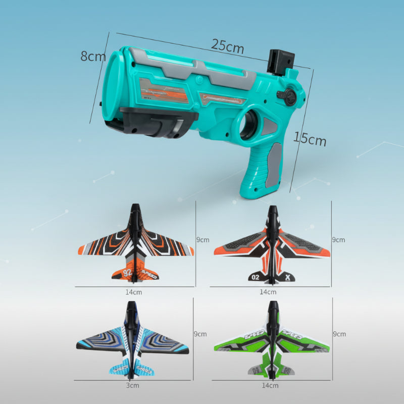 FlyHero – Kreatywne i interaktywne – samolot dla dzieci Blaster