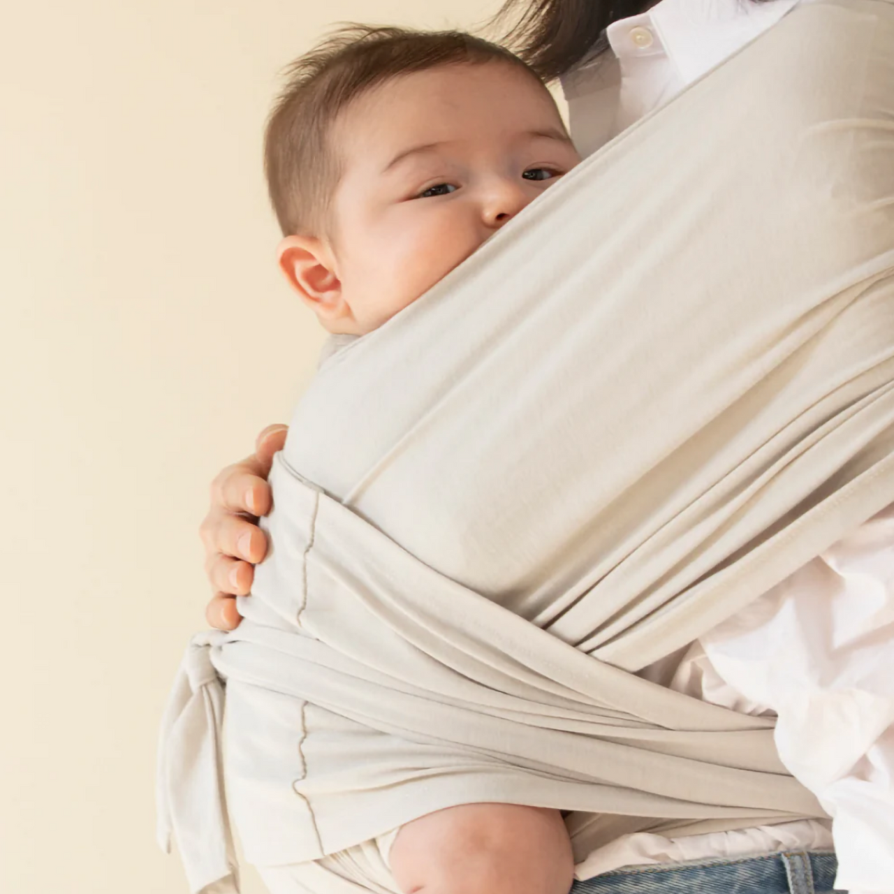 SoftNest - Wygodny, oddychający i bezpieczny – ergonomiczny chusta do noszenia dzieci