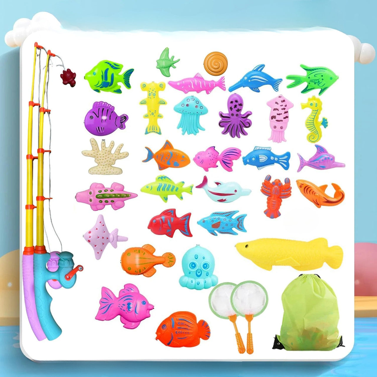 Fishing Game – Nauka i odkrywanie - Magnetyczna gra w rybki