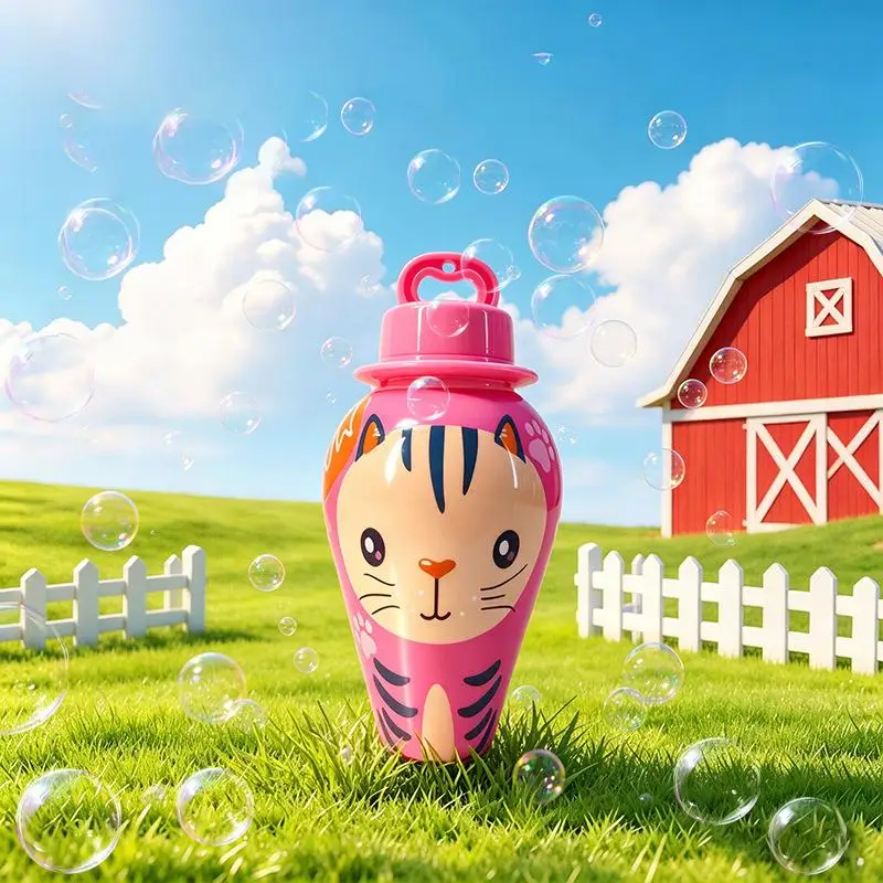 BubblePals – Wesoły i Zabawny – Mini Bańki Mydlane bez Rozlewania z Motywem Zwierzątek
