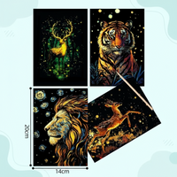 Thumbnail for GlowArt – Glow-in-the-dark – zestaw kart zdrapek