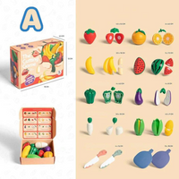 Thumbnail for Fruitigo – Nauka i zabawa – zestaw do krojenia owoców Montessori