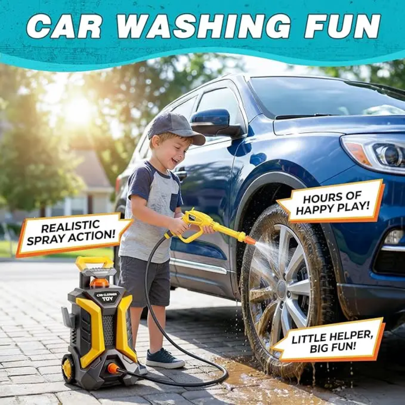 PowerWash – Bezpiecznie i z zabawą – zabawki do mycia samochodów dla dzieci