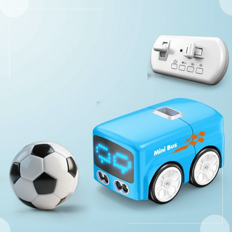 RoboBus – Inteligentny i interaktywny – mini pilot zdalnego sterowania do samochodu