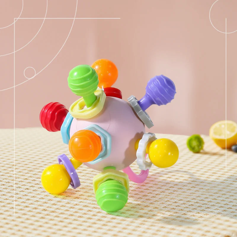 CalmChew – Delikatny i bezpieczny – silikonowy gryzak 3 w 1