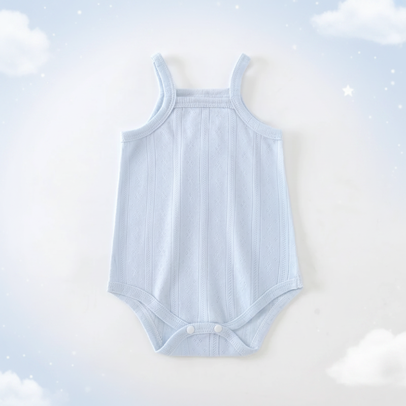 Summer Bodysuit – Lekki i wygodny – dzianinowy body dla niemowląt