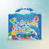 Thumbnail for StickerFun – Kolorowa i pouczająca książeczka z naklejkami wielokrotnego użytku