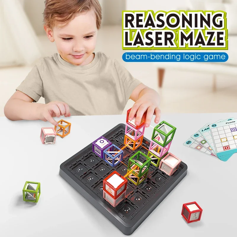 LaserLogic – Edukacyjna i wymagająca – gra logiczna „Laserowy labirynt”