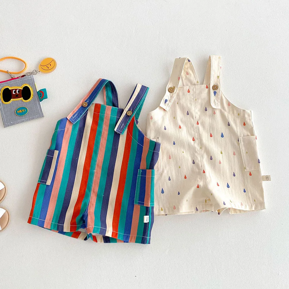 TinyStyle – Zabawne i wygodne – dziecięce ogrodniczki z nadrukiem