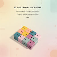 Thumbnail for WoodCraft – Wyzwanie i nauka – drewniane klocki 3D do układania puzzli