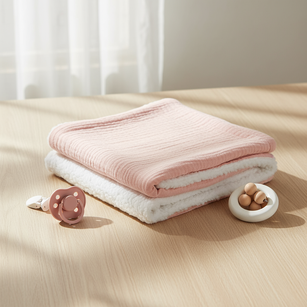 SnuggleBear – Premium Gruby i miękki kocyk dla niemowląt