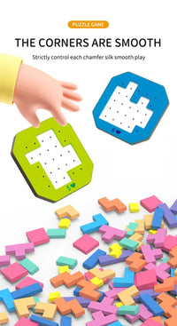 Thumbnail for Logic Blocks™ – Kolor i kreatywność – Puzzle geometryczne