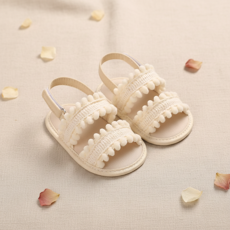 Baby Girls Sandals – Miękkie i wygodne – letnie sandały