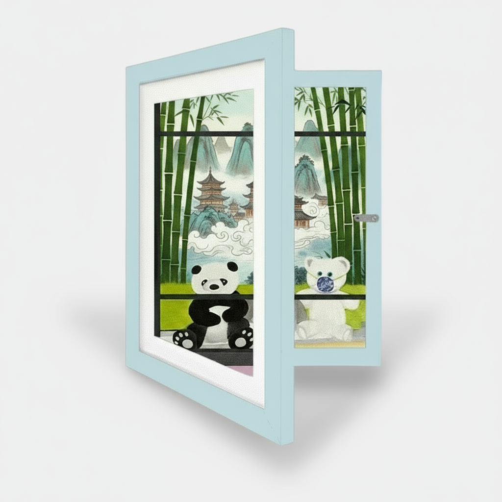 LittleGallery – Zabawne i edukacyjne – ramka na obrazek A4