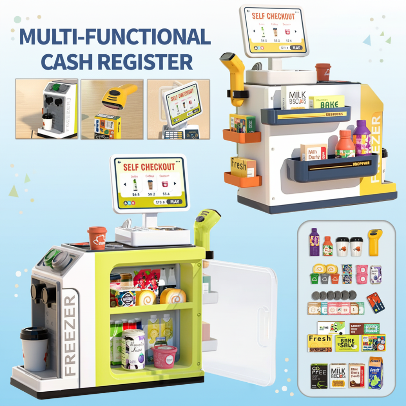 PlaySmart – Kreatywne i edukacyjne – zestaw do zabawy „Supermarket”