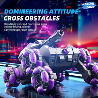 Thumbnail for CrazyWheels – Odważny i ekscytujący – cysterna RC z miotaczem żelowych kulek