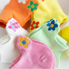 PlayfulToes – Kolorowe i miękkie – krótkie skarpetki dziecięce (zestaw 5 sztuk)