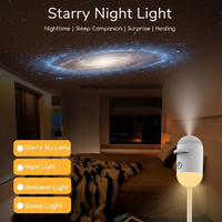 Thumbnail for NightSky – Regulowane natężenie światła i magiczna atmosfera w sypialni – lampa LED Galaxy