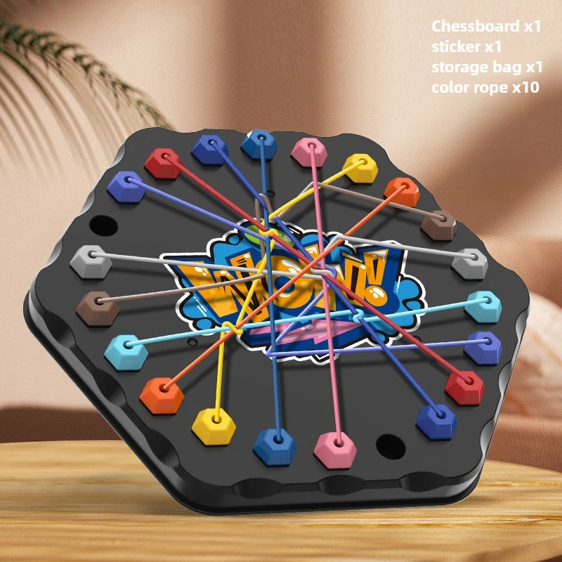 Color Rope Logic Game – Myślenie i interakcja – gra planszowa
