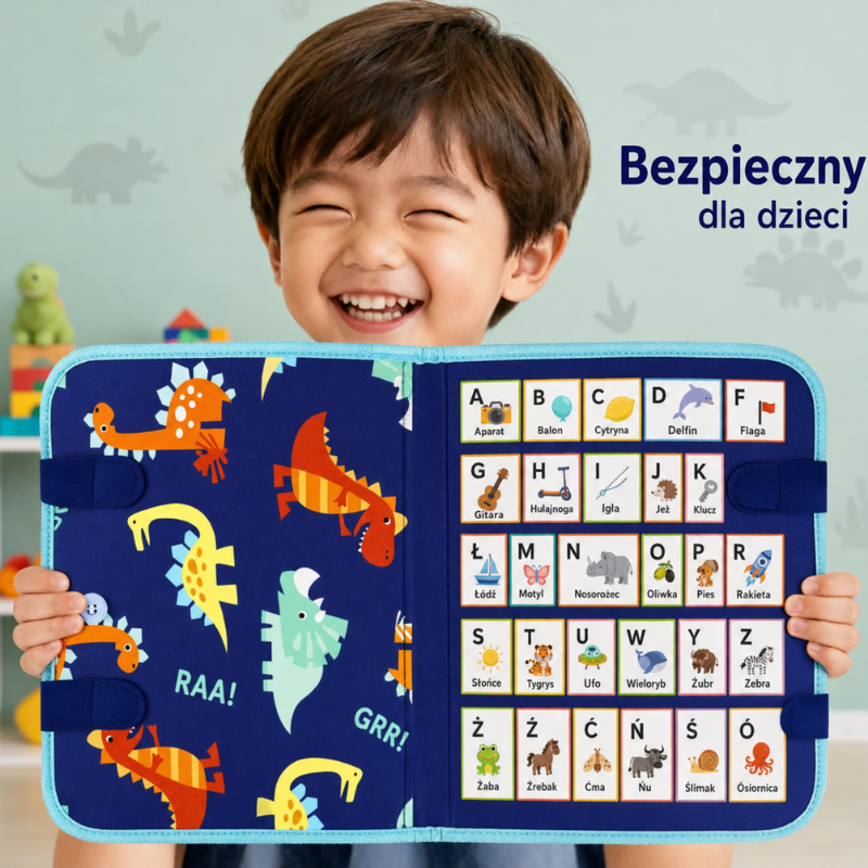 7-in-1 Busy Board – Motoryka i nauka – tablica z zadaniami