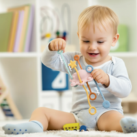 Thumbnail for HappyHands – Zmysłowe i Montessori – sensoryczna sznurkowa zabawka