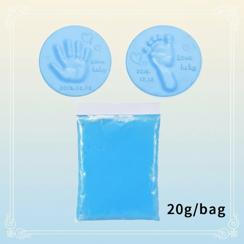 Baby Imprint Clay Kit – Wspomnienie i wyjątkowość – zestaw do odlewów z gliny