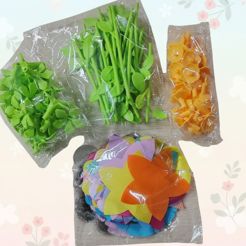 DIY Flower Bouquet Toy – Kreatywny i interaktywny – zestaw do tworzenia kompozycji kwiatowych