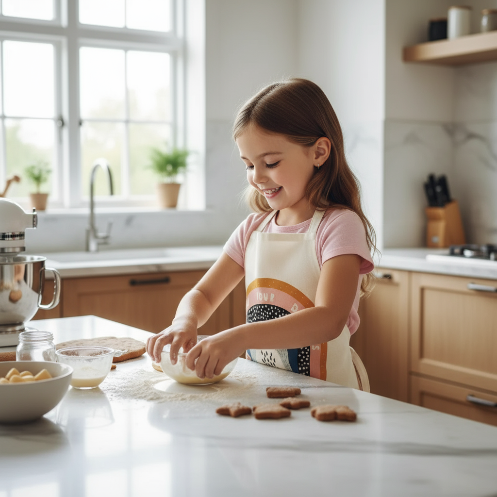 MiniChef™ – Zabawny i odporny na plamy – fartuszek dla dzieci