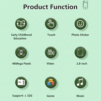 Thumbnail for KiddoPhone – Edukacyjny i interaktywny – smartfon dla dzieci z aparatem i grami