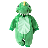 Thumbnail for RoarBuddy – Urocze i zabawne – kombinezon dla niemowląt z motywem dinozaura i kapturem