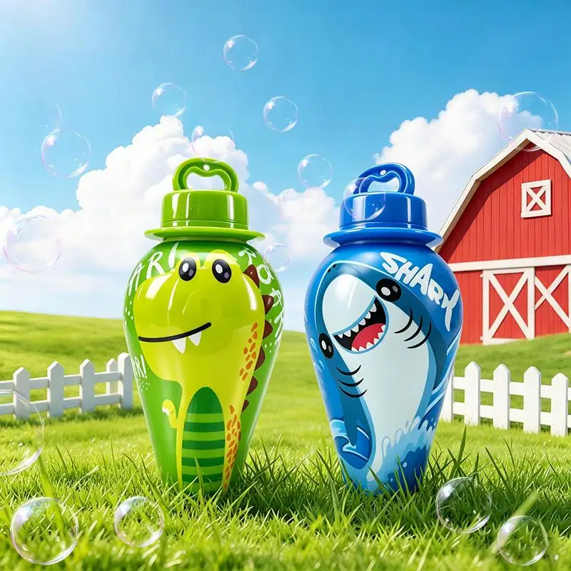 BubblePals – Wesoły i Zabawny – Mini Bańki Mydlane bez Rozlewania z Motywem Zwierzątek