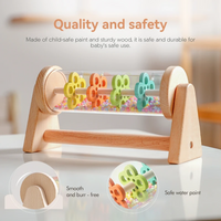Thumbnail for TinyMelody – Kojące i edukacyjne – drewniane zabawki muzyczne z odgłosem deszczu