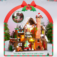 Thumbnail for ChristmasHome – Świątecznie i kreatywnie – zestaw do zbudowania domku bożonarodzeniowego