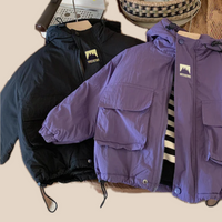 Thumbnail for LiloWear – Wiatroodporna i wodoodporna – dziecięca kurtka wiatrochronna z kapturem