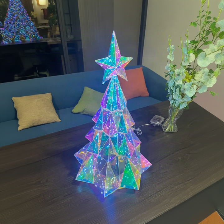 CrystalGlow – Świąteczna i nastrojowa – ozdobna choinka LED