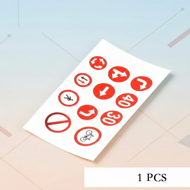 KidoTape – Kolorowy i praktyczny – zestaw taśm samoprzylepnych z motywem dróg