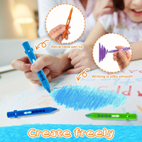 Thumbnail for DoodleBath – Kolorowe i zabawne – 6-częściowy zestaw kredek do kąpieli
