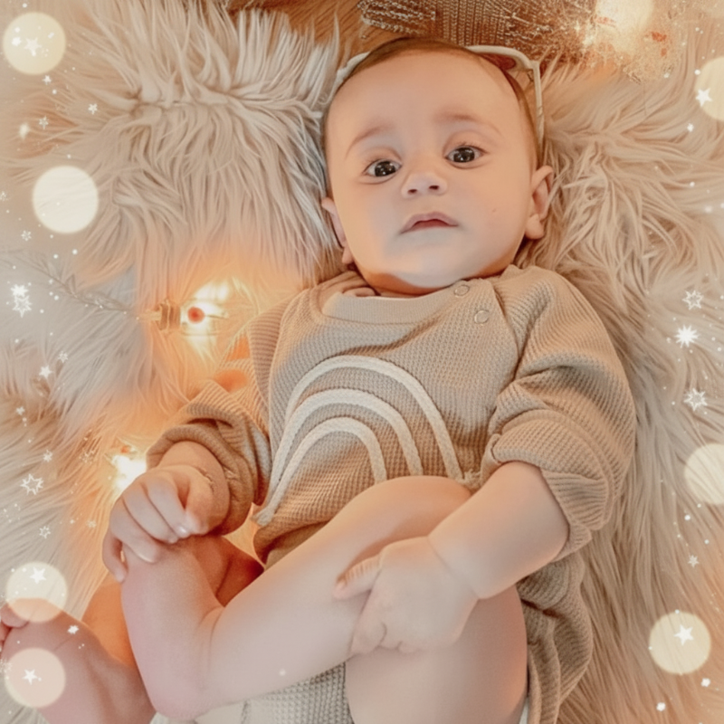 SnuggleHue – Miękkie i wygodne – tęczowe body dla niemowląt