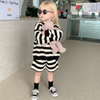 LittleStyle – Weich & bequem – Gestreiftes Comfy-Set aus Baumwolle