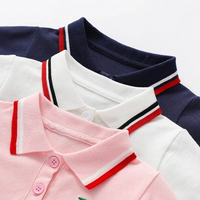 Thumbnail for PetitJoy – Wygodna i stylowa – sukienka polo z nadrukiem wiśni