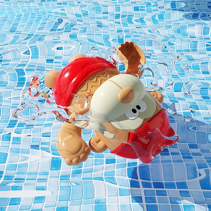 Clockwork Monkey Toy – Zabawa i wodne szaleństwa – zabawka do kąpieli na nakręcanie