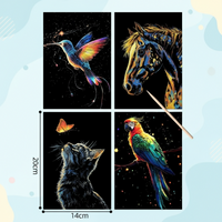 Thumbnail for GlowArt – Glow-in-the-dark – zestaw kart zdrapek