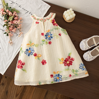 Thumbnail for MiniFlora – Lekka i urocza – haftowana sukienka dla małych dziewczynek